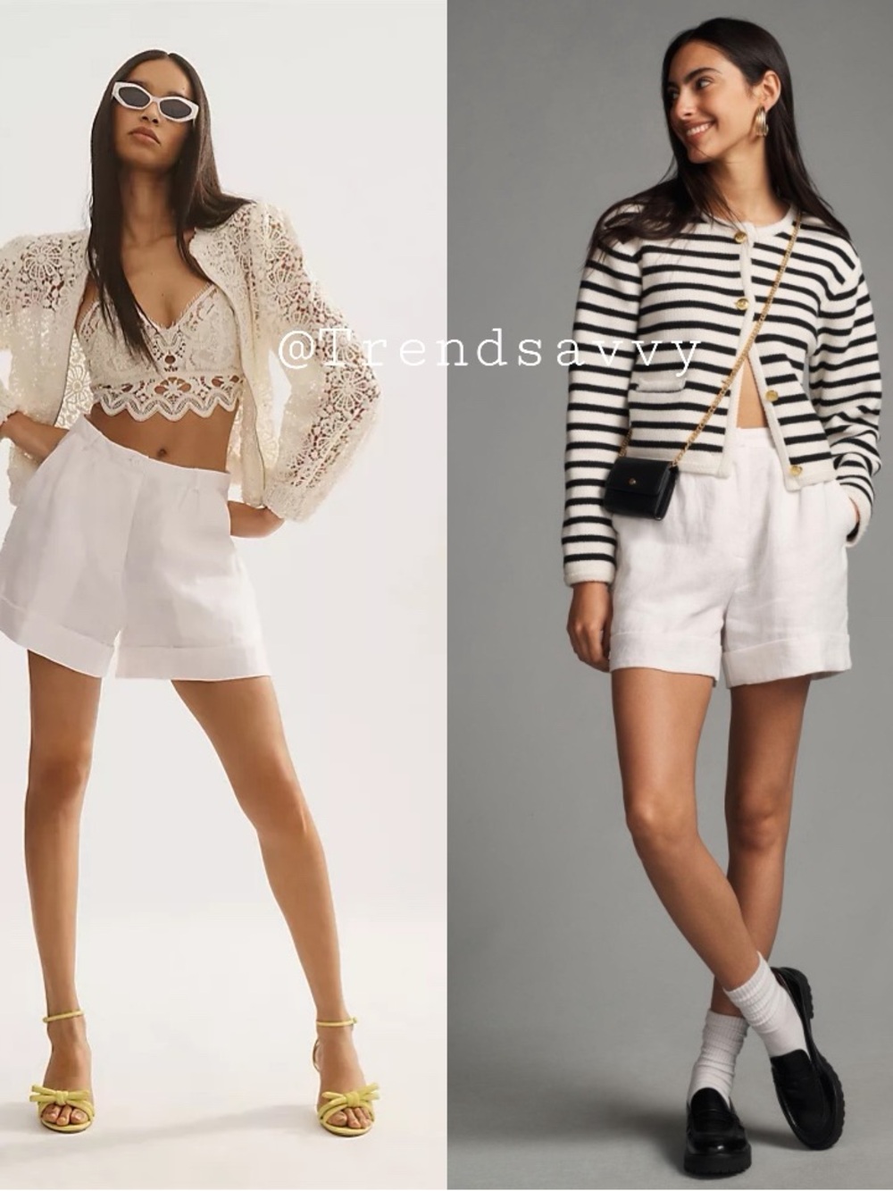 Anthropologie Faithfull The Brand Les Deux White Linen High Waist Pleated Shorts